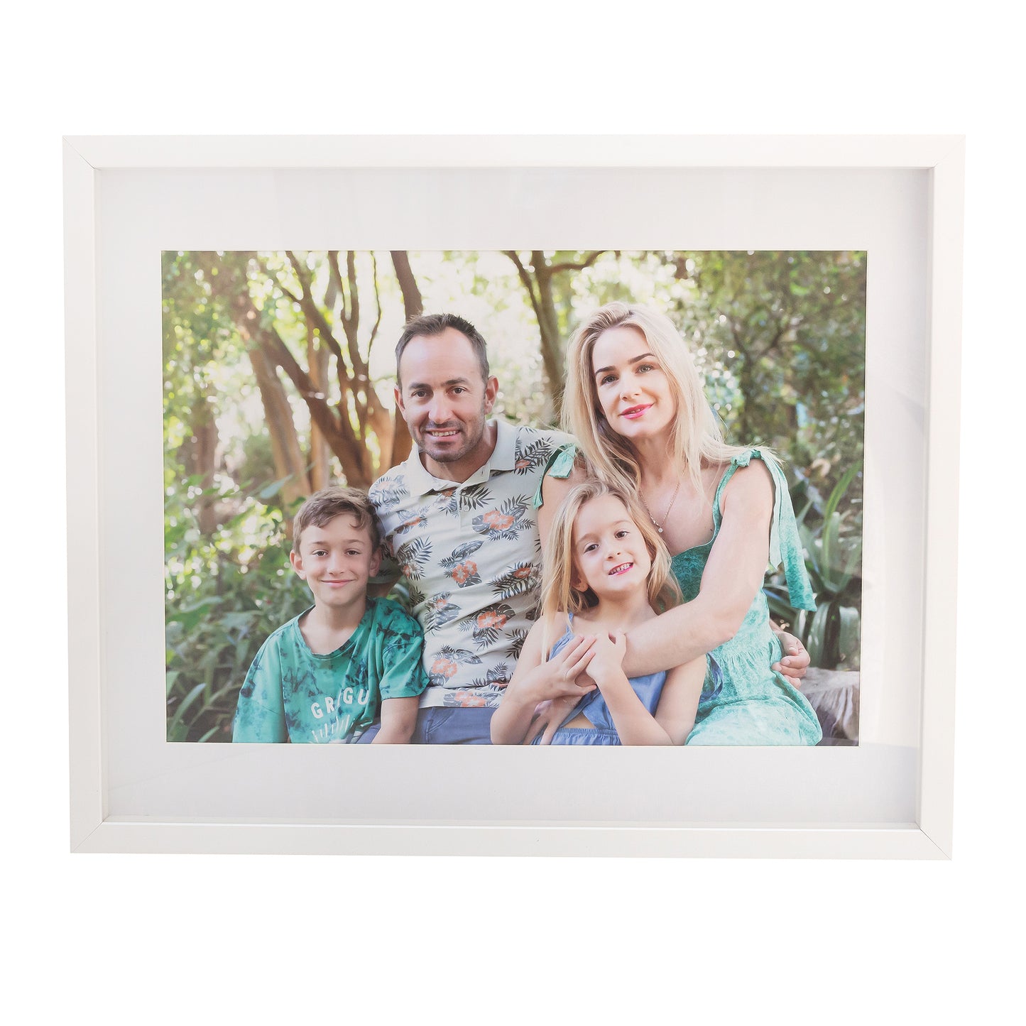 Photo Frame with your picture!- 40x50cm - Shadow Box - Black/White