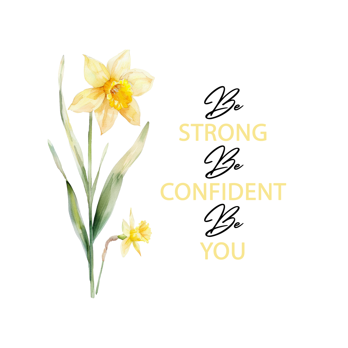 Be Strong, Be Confident, Be You - Ladies Racerback Vest