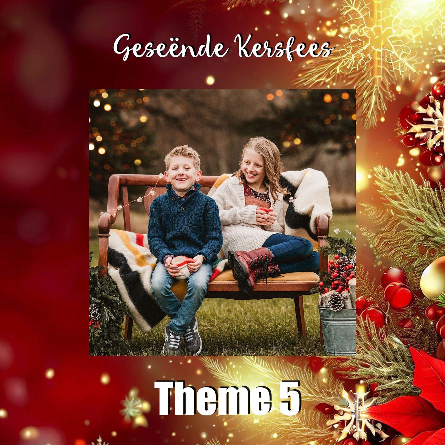 Personalized Christmas Coasters - MDF