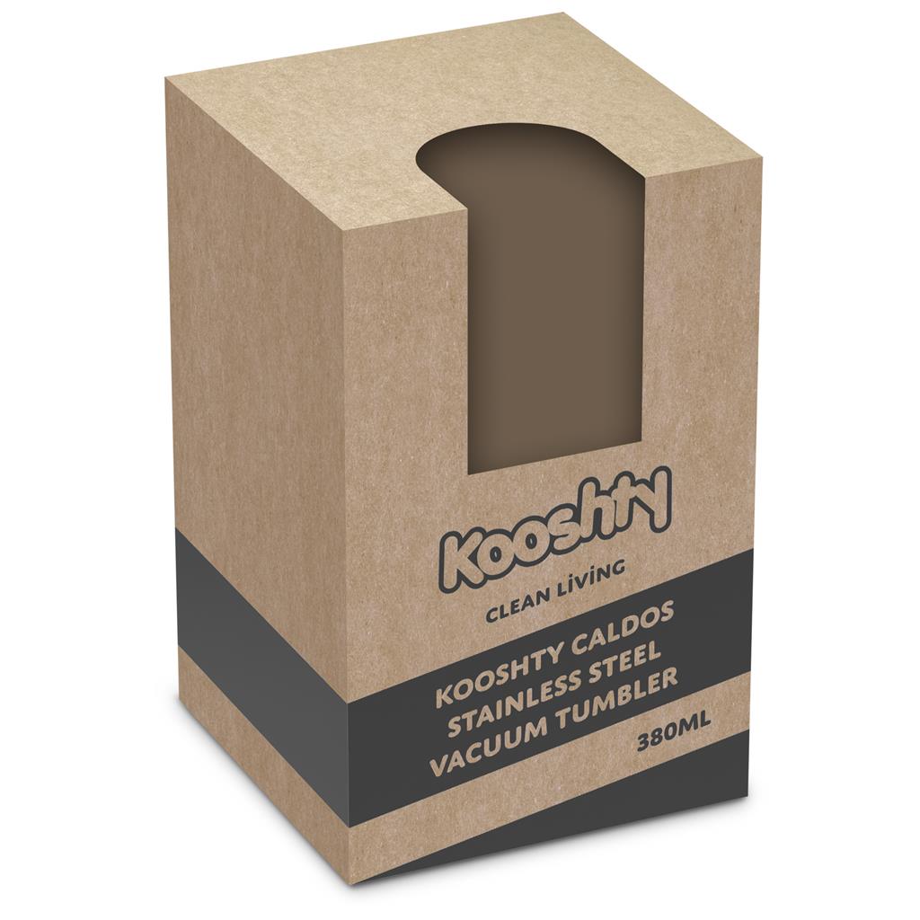 Kooshty Caldos Stainless Steel Vacuum Tumbler – 380ml