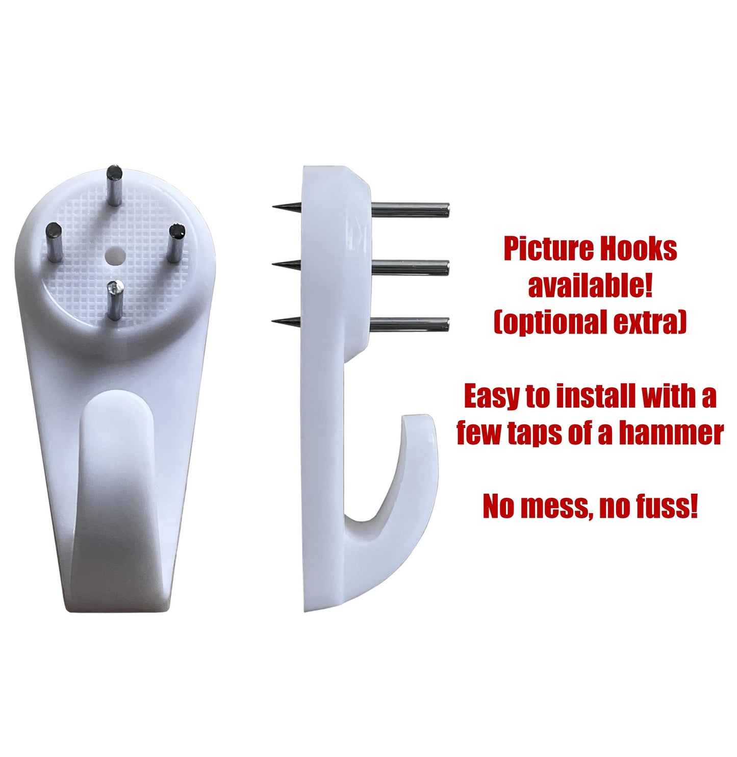 Photo Frame with your picture! - 20x25cm - White Stressed