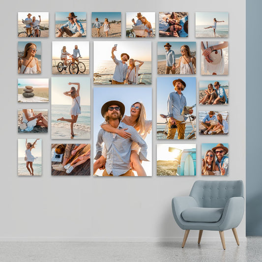 22 Piece PREMIUM Combo - Amazing Mix of Sizes Canvas & More