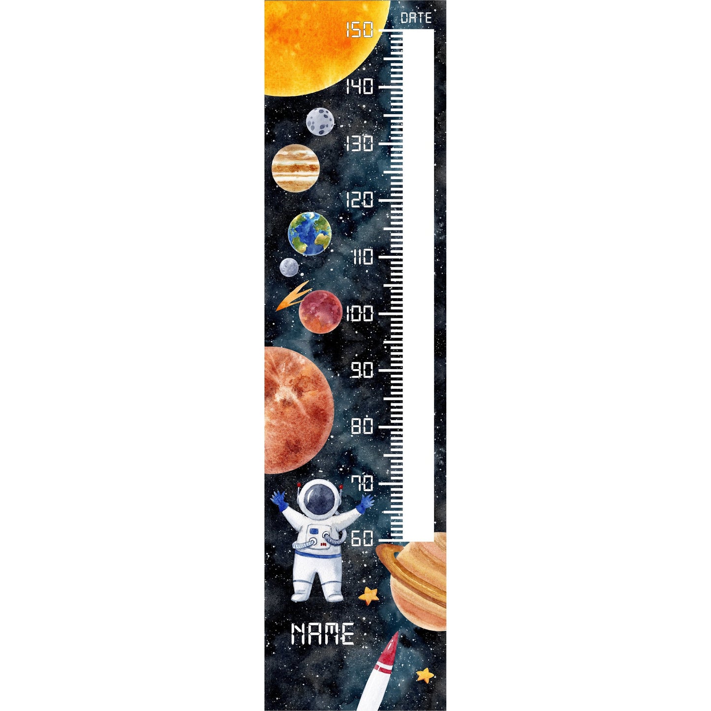 Space Set Decals & Height Charts