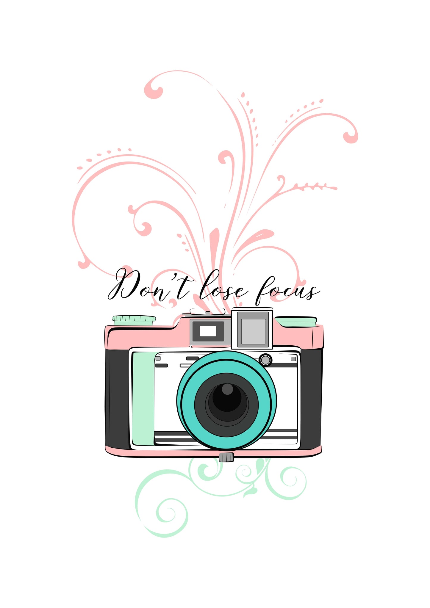 Set of 1: Don't loose focus Canvas & More