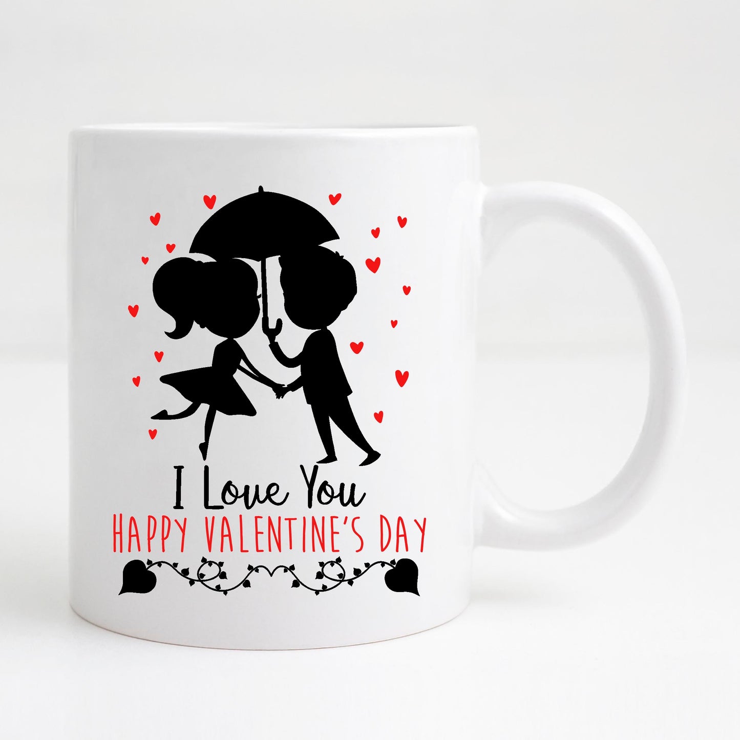 I love you, happpy Valentines day Mug