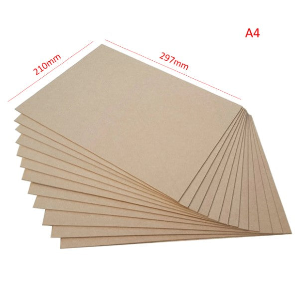MDF Board (A4, A3 or A2) 3mm Thick- Sets of 12