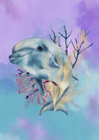 Underwater Watercolor Compositions