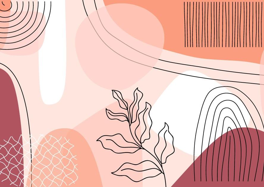 Set of 1: Abstract Trendy Universal (Varios options to choose from) Canvas & More A3 5