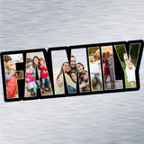 Family Name Photo Fridge Magnets - (PACK OF 2) (UK)