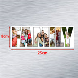 Family Name Photo Fridge Magnets - (PACK OF 2) (UK)