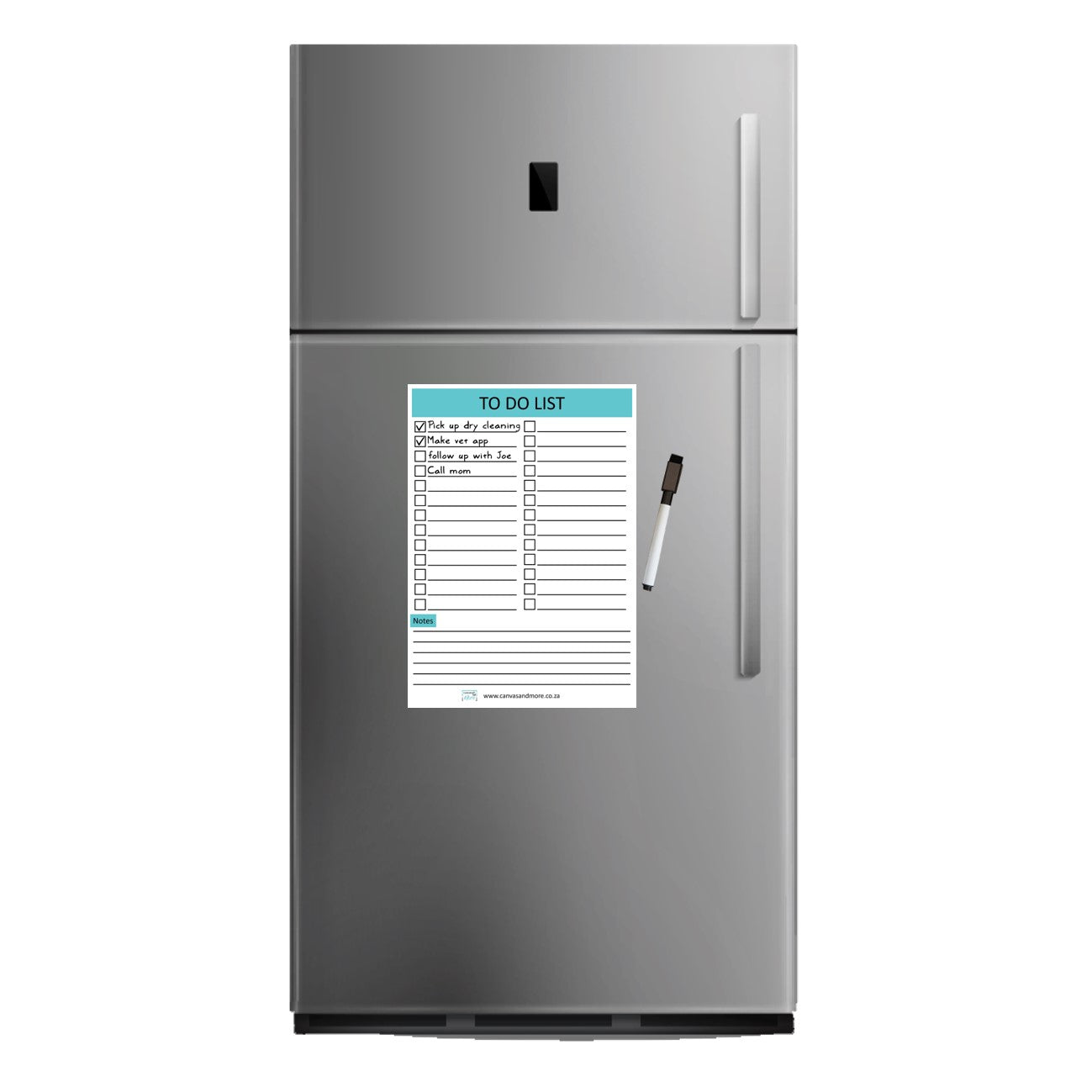 Large Write ‘n Wipe Magnetic To Do List with 3-in-1 Marker