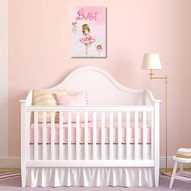 Girls: Set of 1 - Ballet Canvas & More