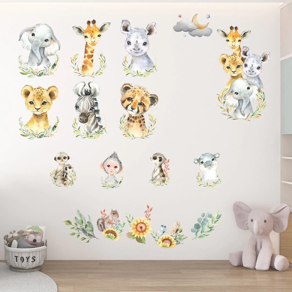 Themed Vinyl Wall Art for Nursery