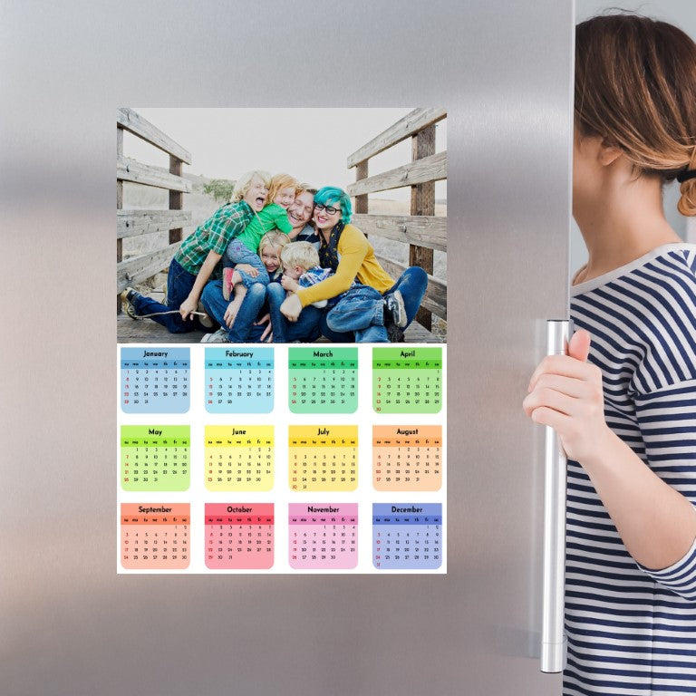 Magnetic Fridge Calendars