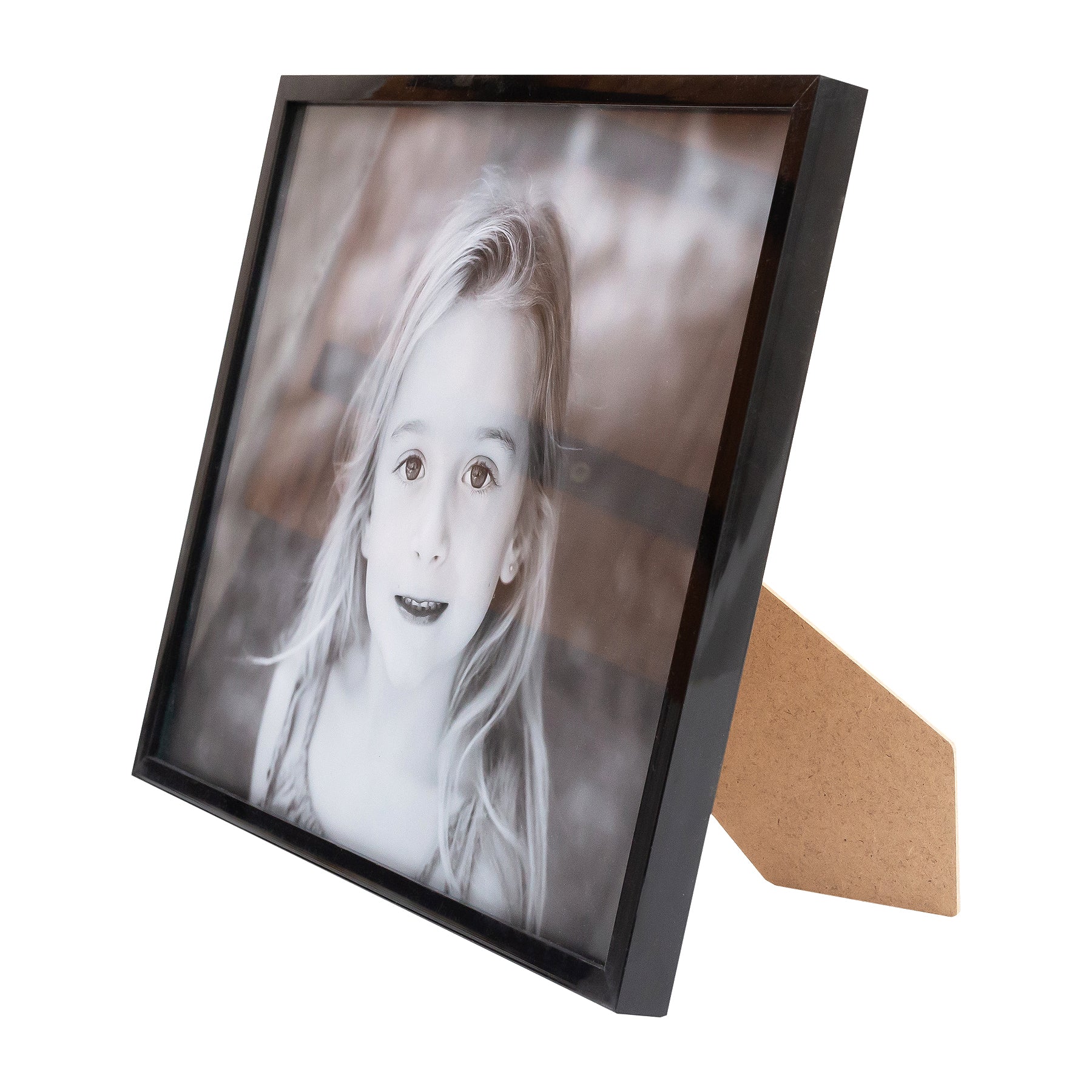 Photo Frame  with your  picture!-  20x25cm -  STD -  Black/White