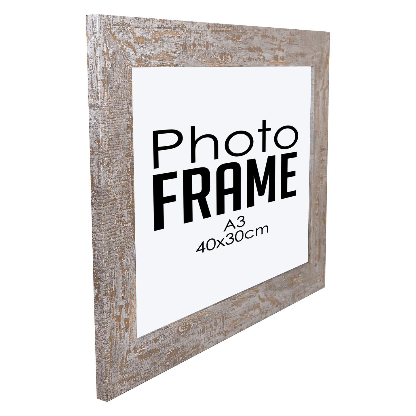 Photo Frame - A3 40x30cm- Wood  Stressed (FRAME ONLY)