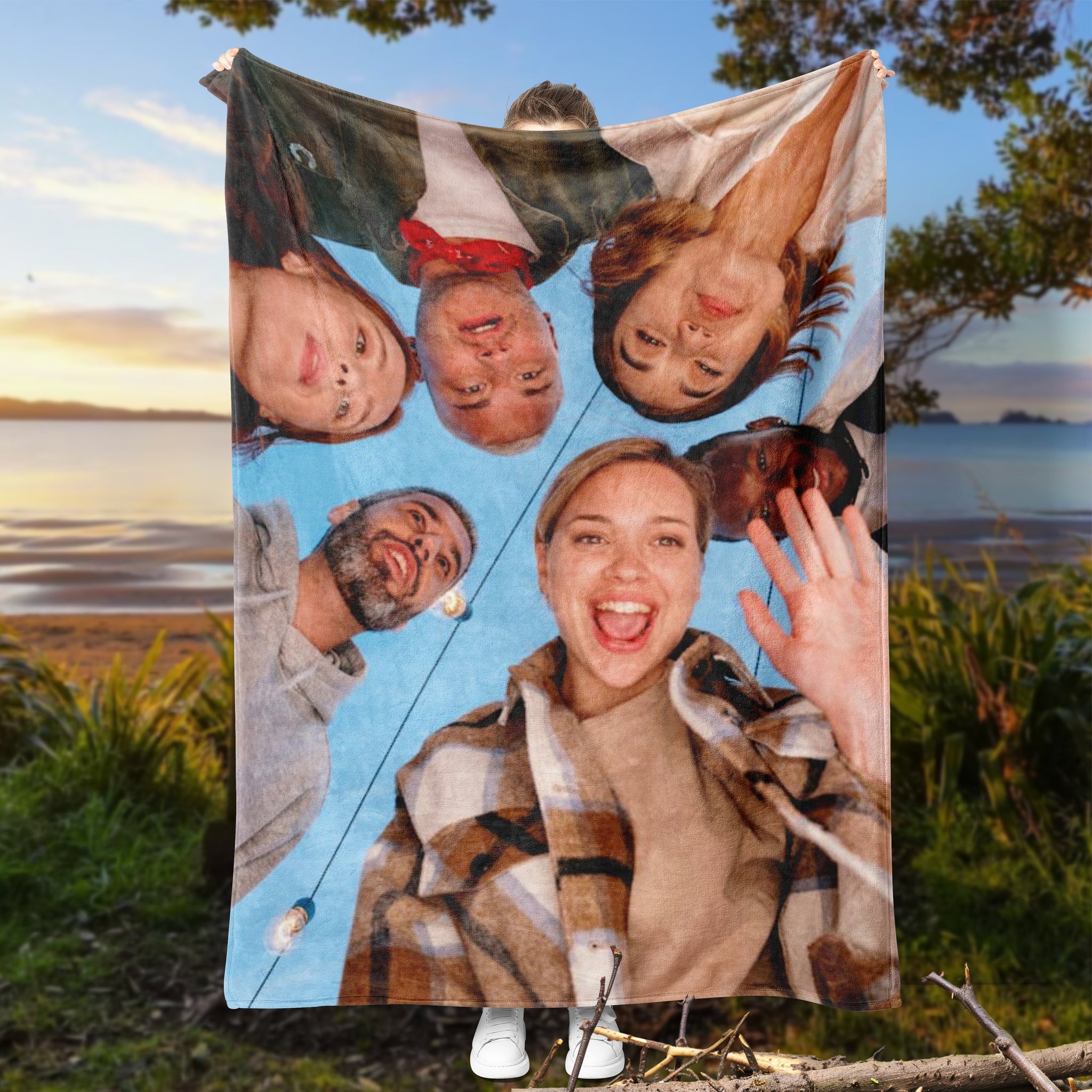 Personalised Fleece Blankets - Your Design / Photo