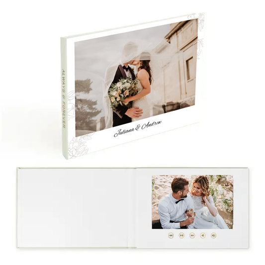 NEW: Personalised Video Book - Perfect for Wedding Videos!