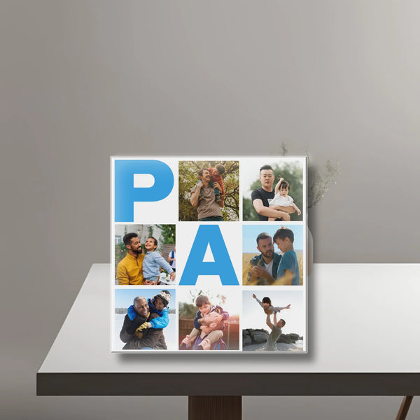 PA - Acrylic Personalized Photo Blocks Collage