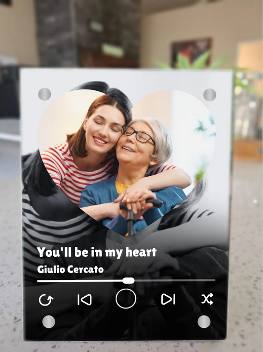 Mockup - Musical Photo Display Stand