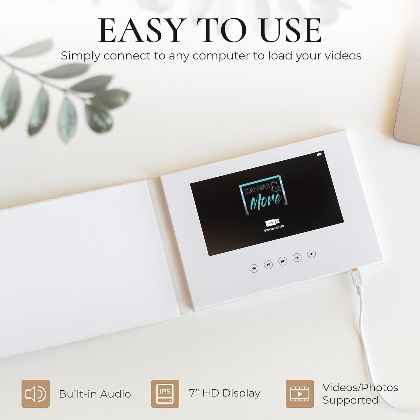 NEW: Personalised Video Book - Perfect for Wedding Videos!