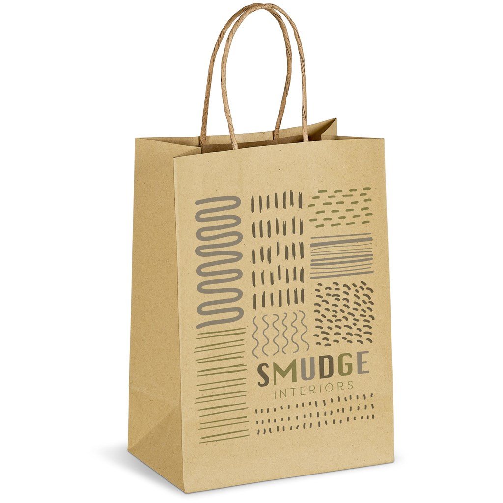Altitude Ecological Digital Print Mini Paper Gift Bag 150gsm