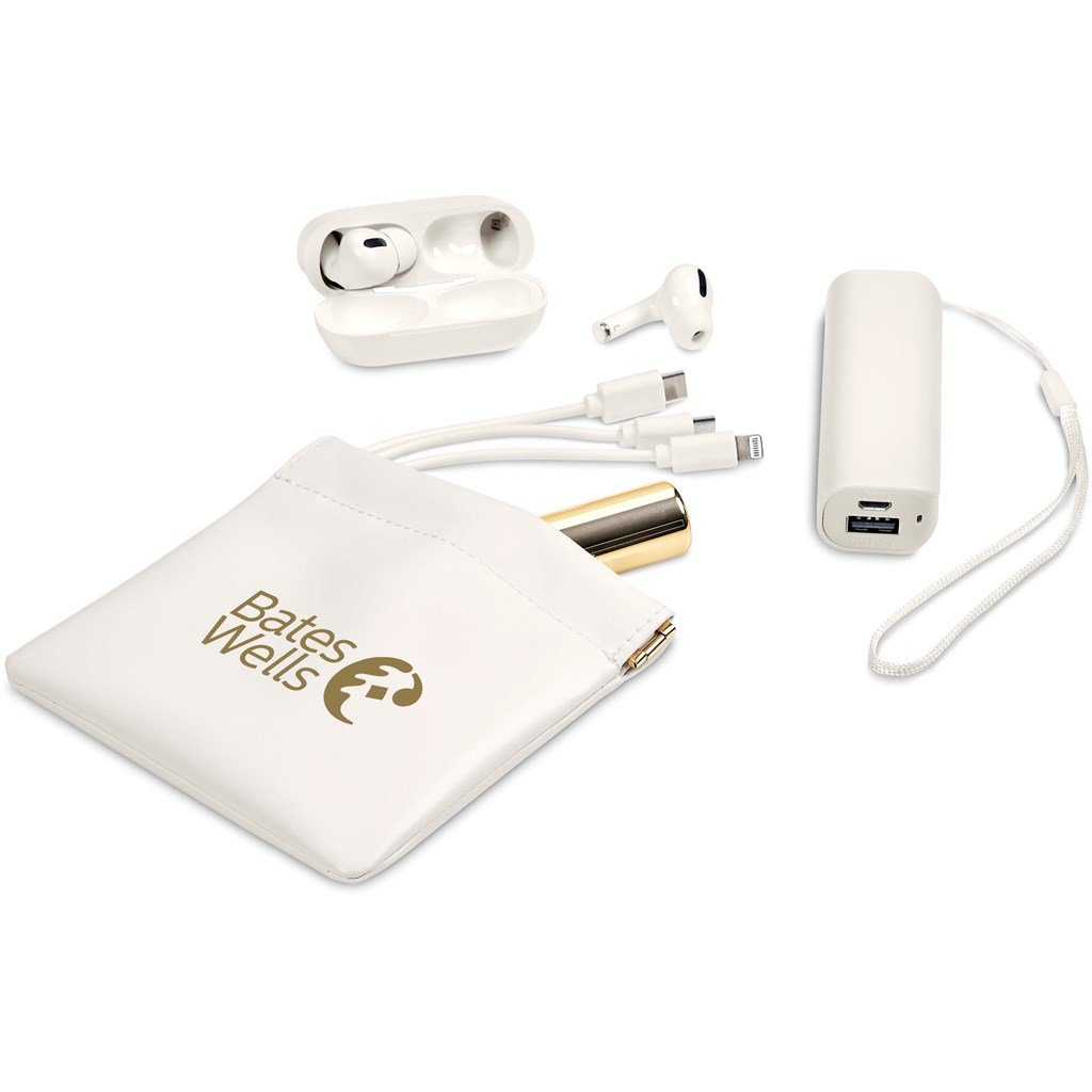 Eva & Elm Plush PU Tech & Accessory Pouch