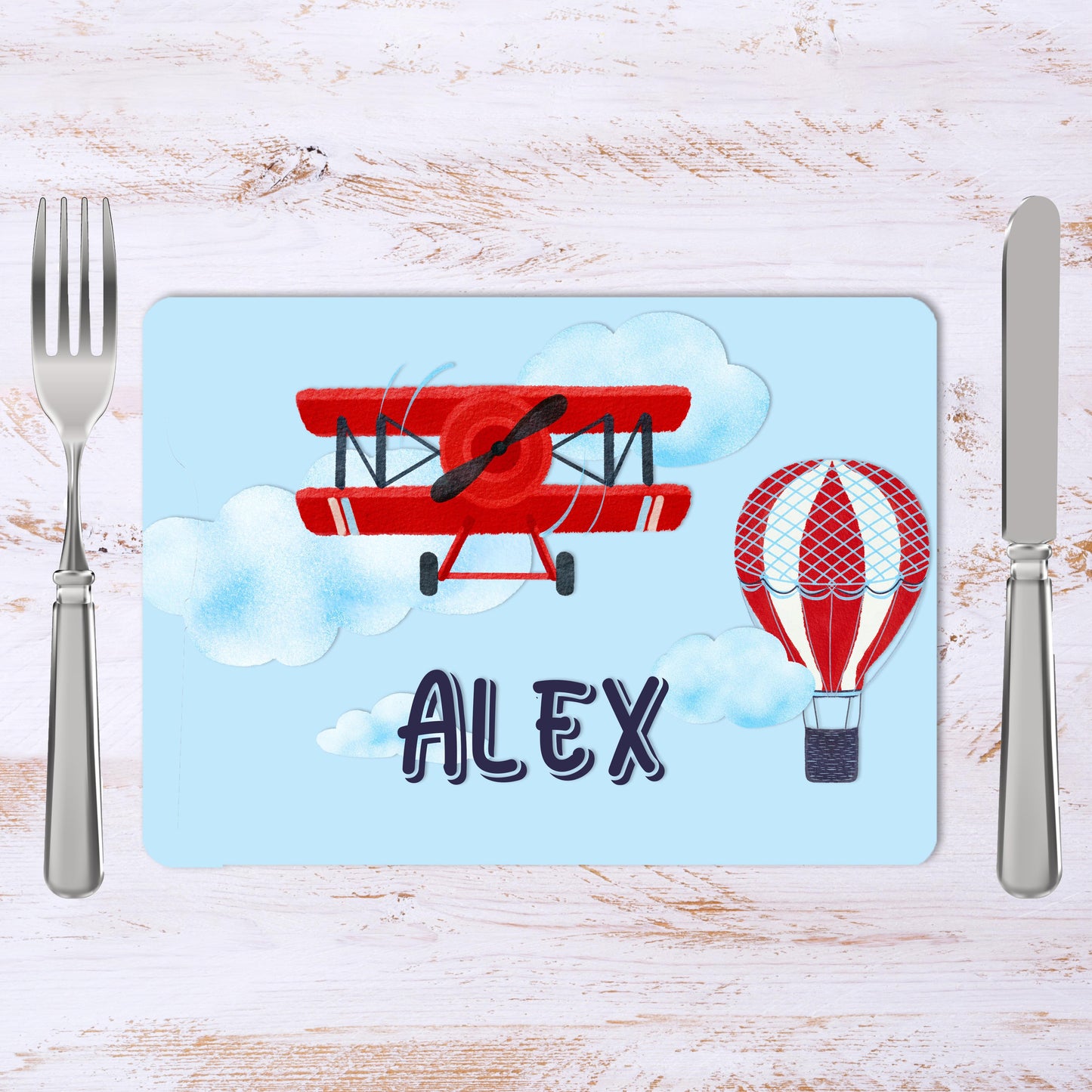 Personalised Placemat - Boys Theme (30X40CM)