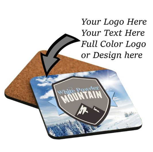 Branded Custom Coasters (Bulk Options) Various Options