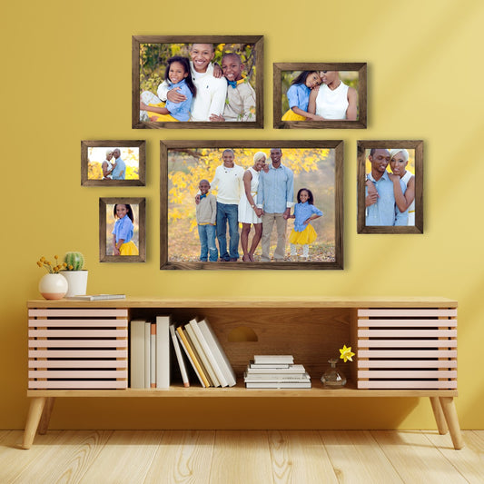 6 Piece Virtual Frame Combo | M62 | (Available in Dark, Medium & Light Wood)