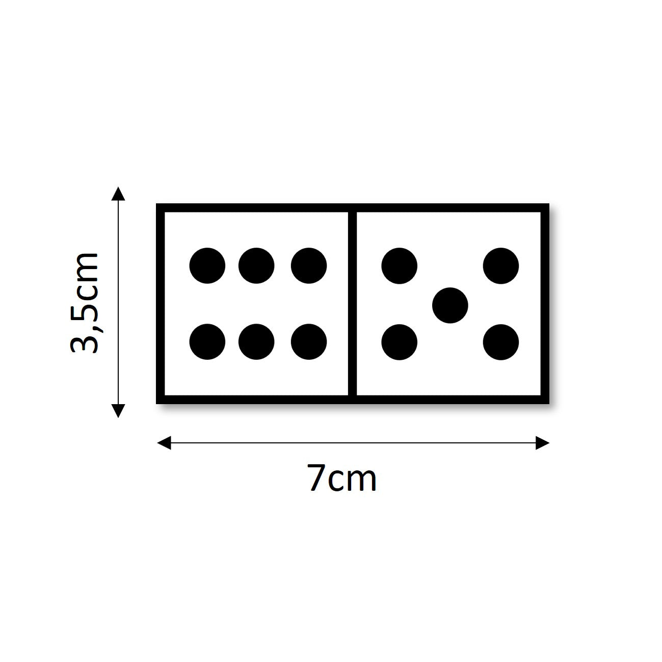 Magnetic Dominoes Original