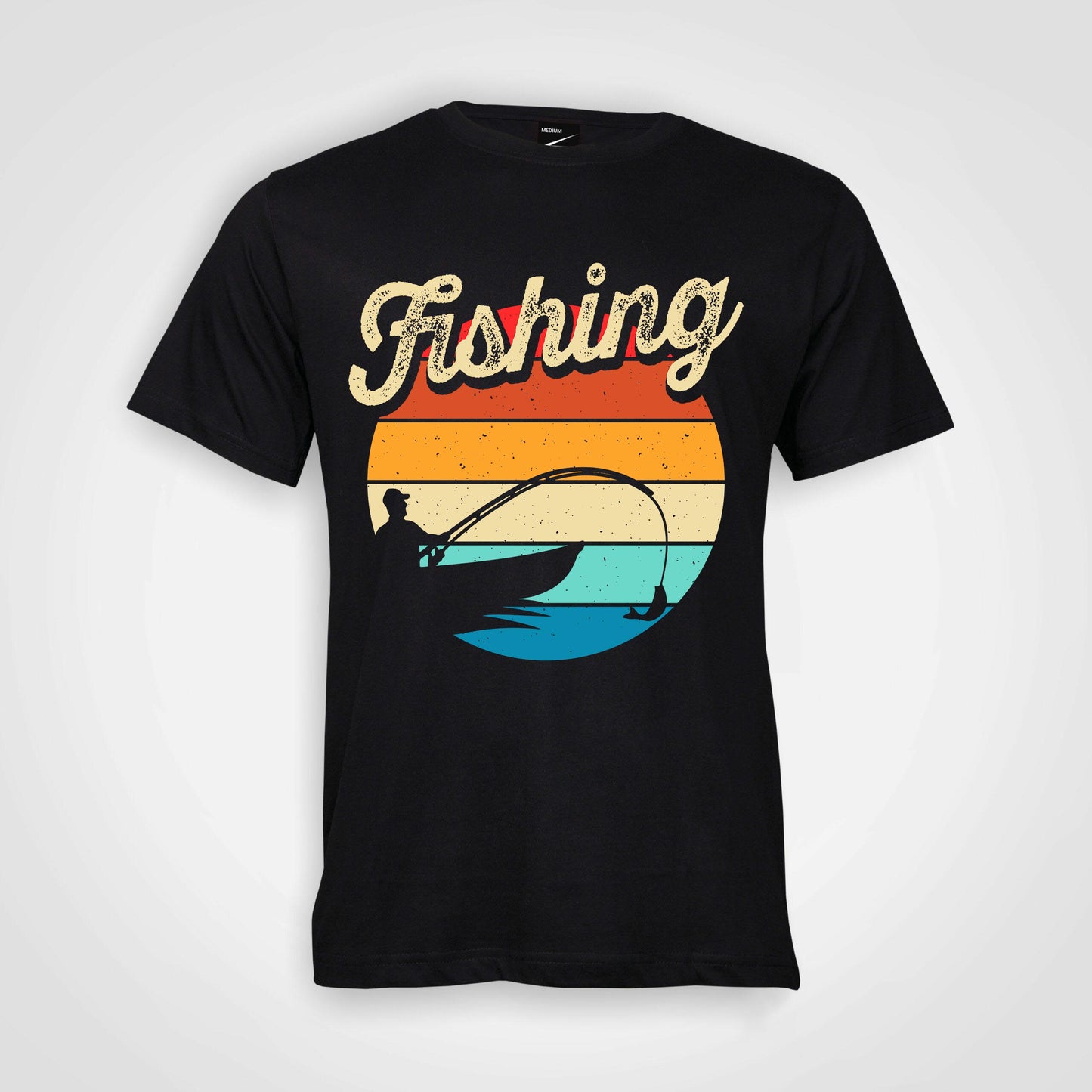 Fishing - Men's T-Shirt (round neck)