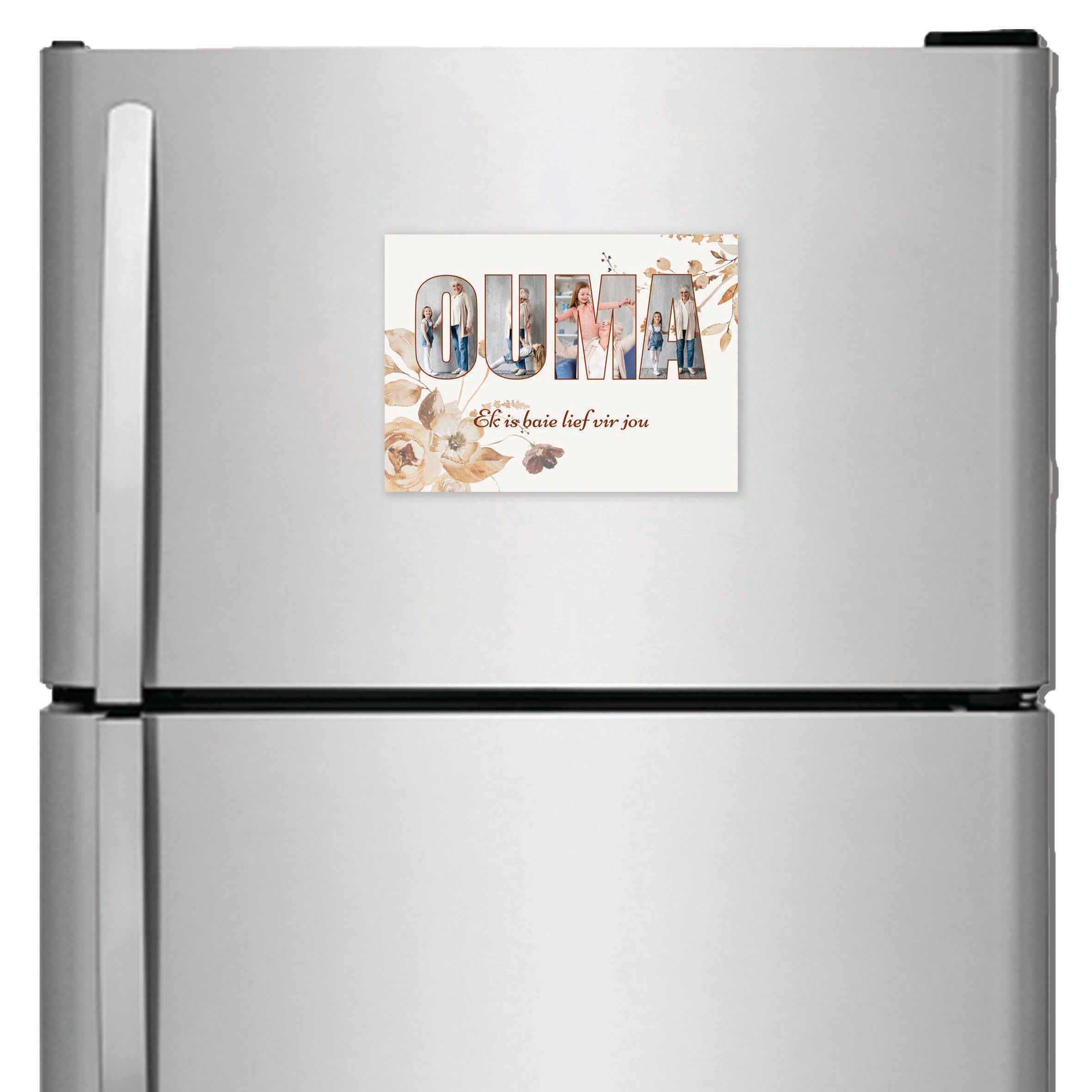 Ouma Photo Collage on Acrylic, Mouse pad, Slate, Mug or Magnet