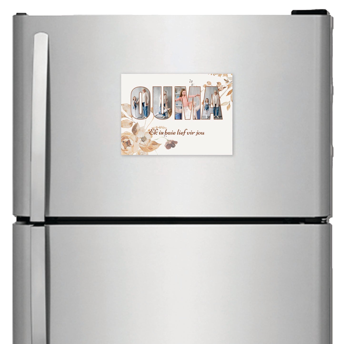 Ouma Photo Collage on Acrylic, Mouse pad, Slate, Mug or Magnet