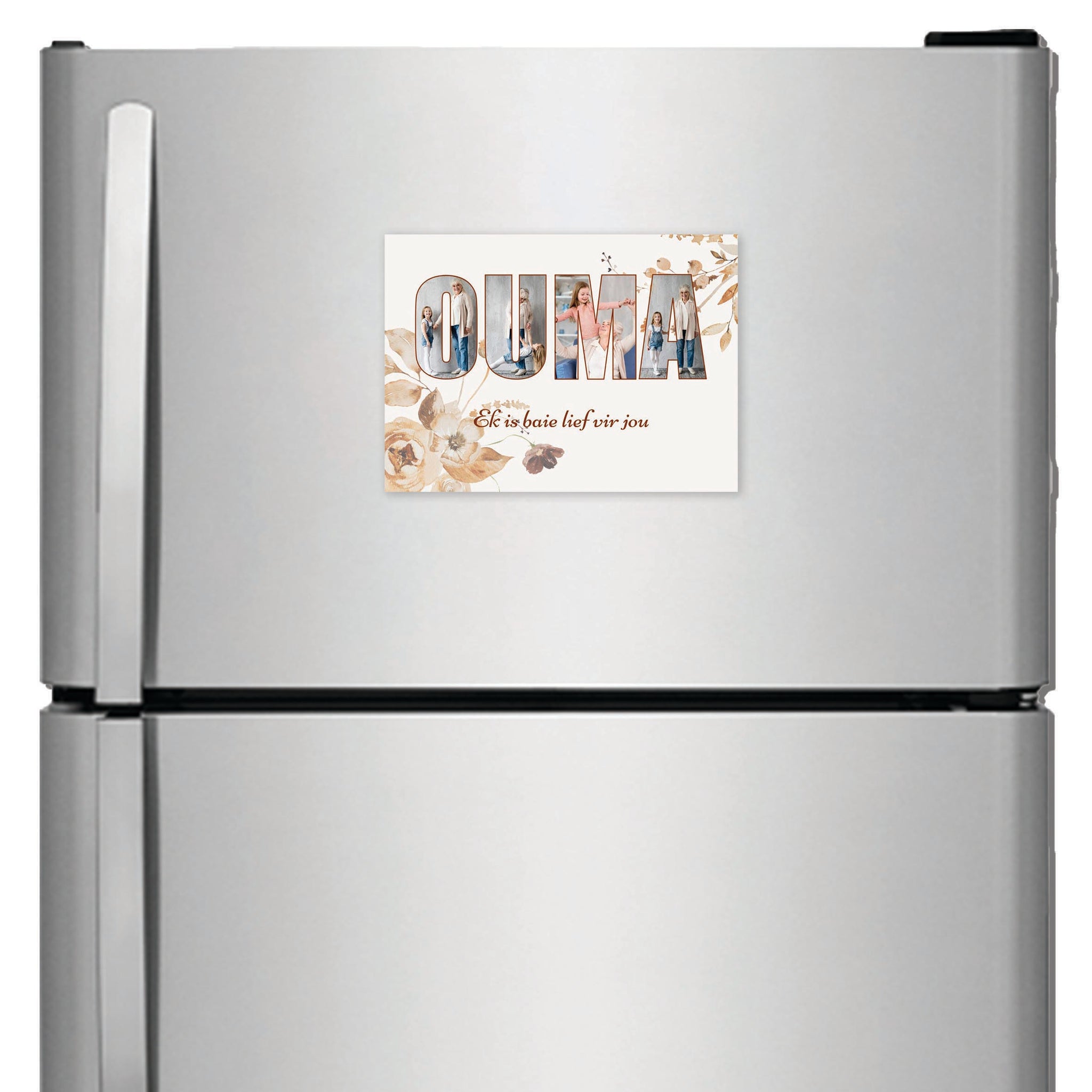 Ouma Photo Collage on Acrylic, Mouse pad, Slate, Mug or Magnet