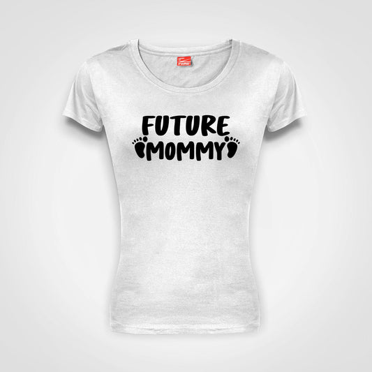 Future Mommy - Ladies T-Shirt (round neck)