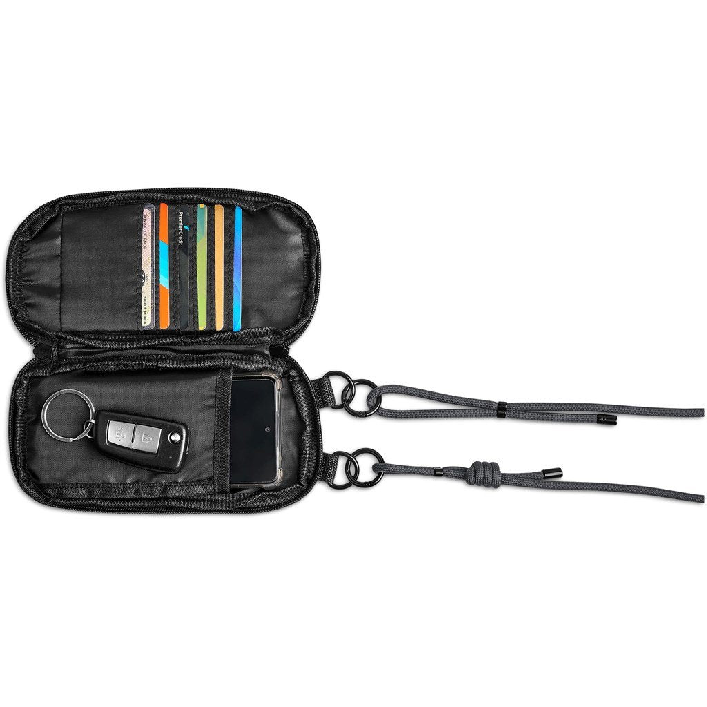 Altitude Glam Recycled PET Crossbody Bag & Phone Strap