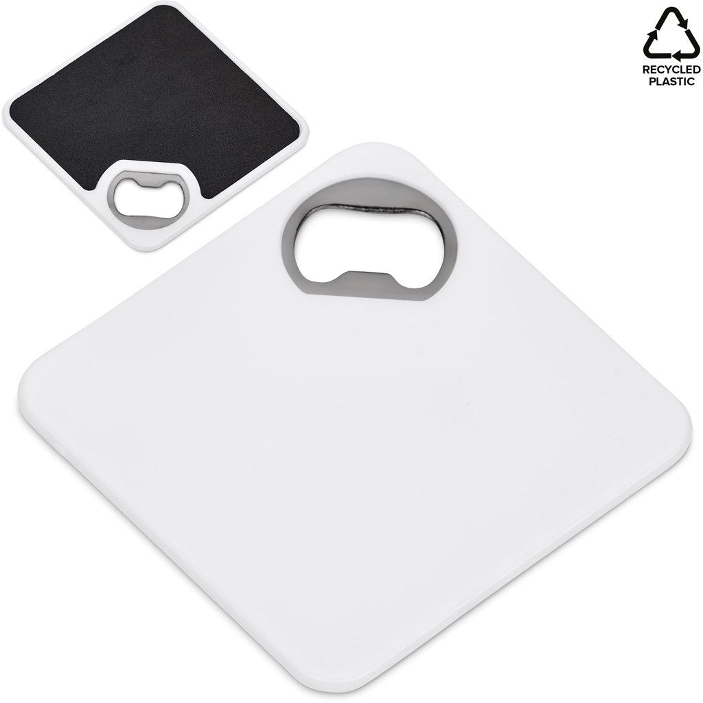 Altitude Sela Recycled Plastic Bottle Opener Coaster
