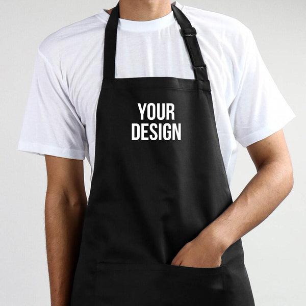 Personalised Apron - Classic - various colours with pocket - adjustable fit