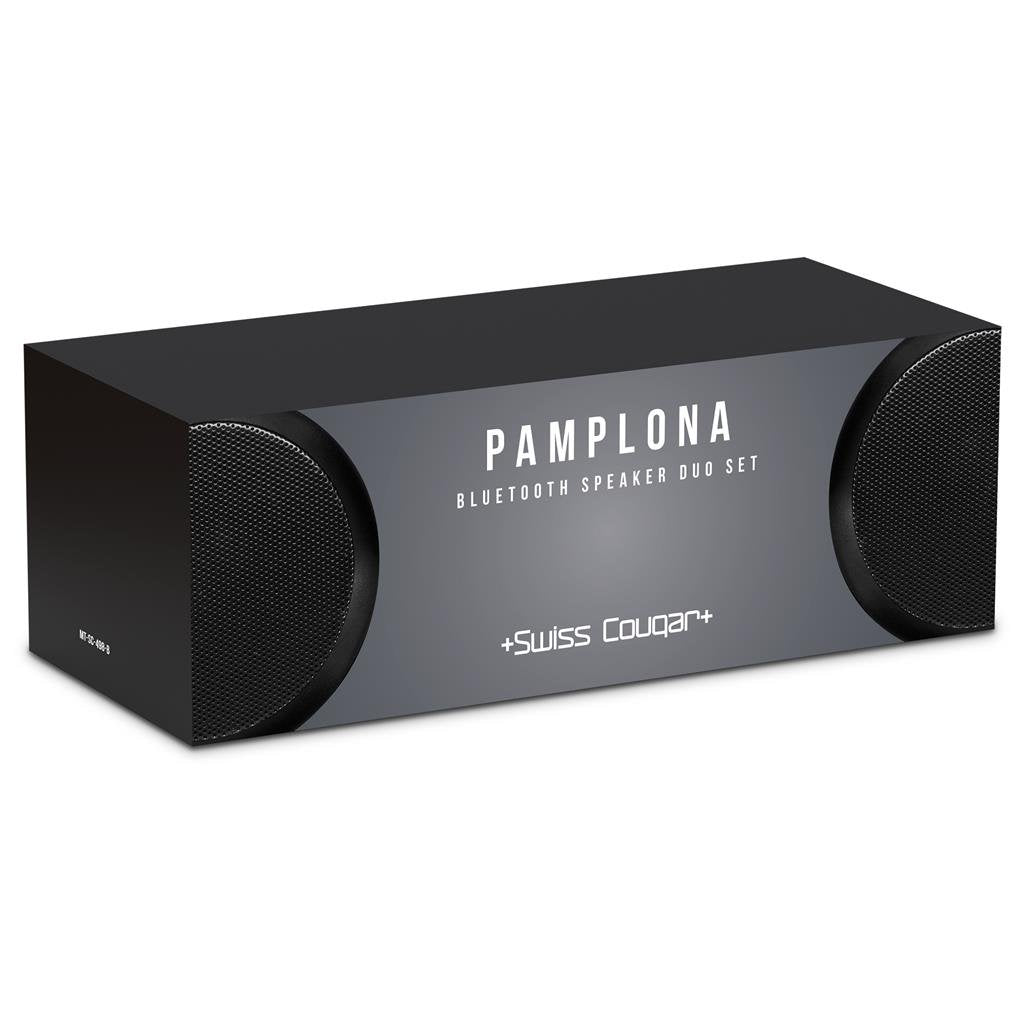 Swiss Cougar Pamplona Bluetooth Speaker Duo Set