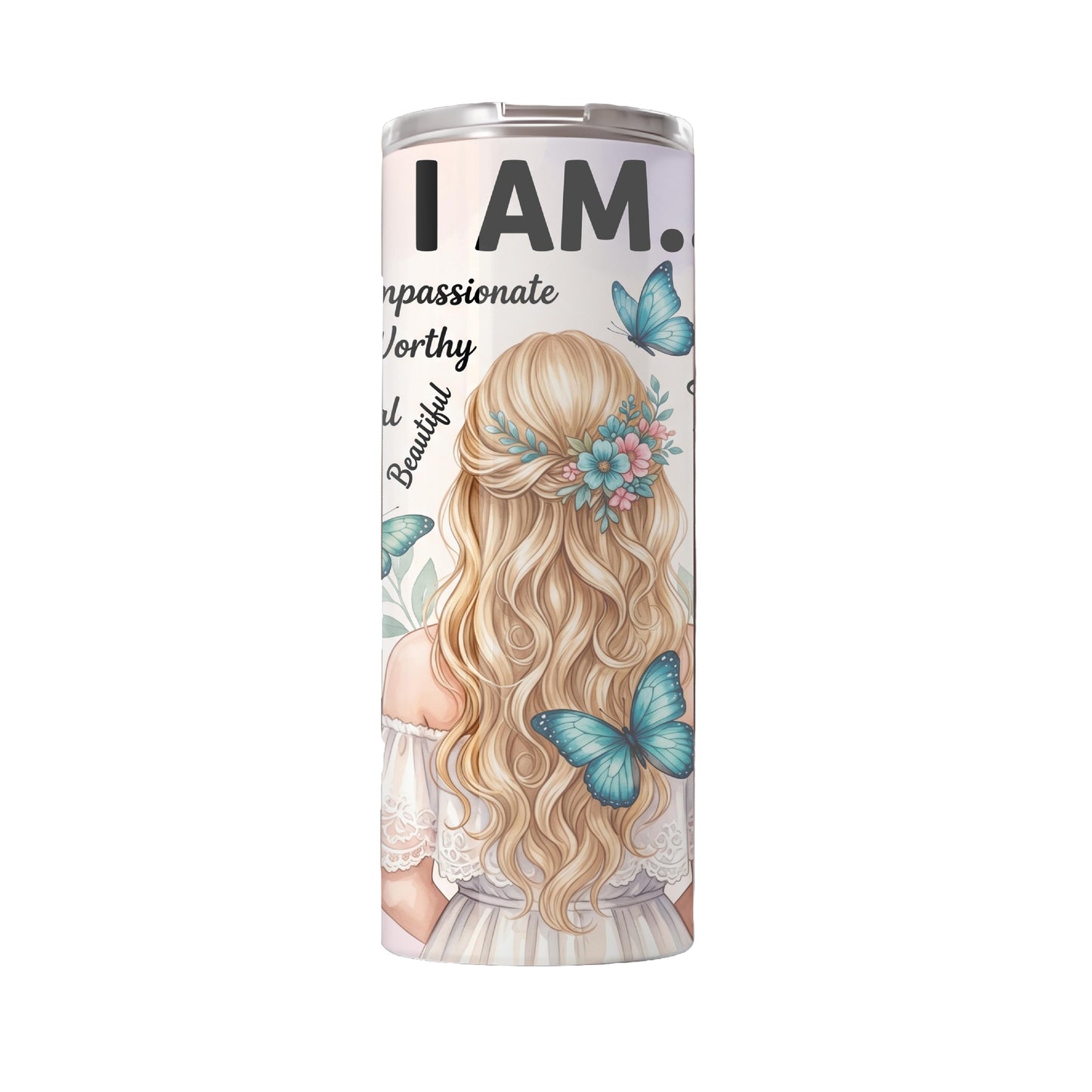 I am - Skinny Tumbler & Can