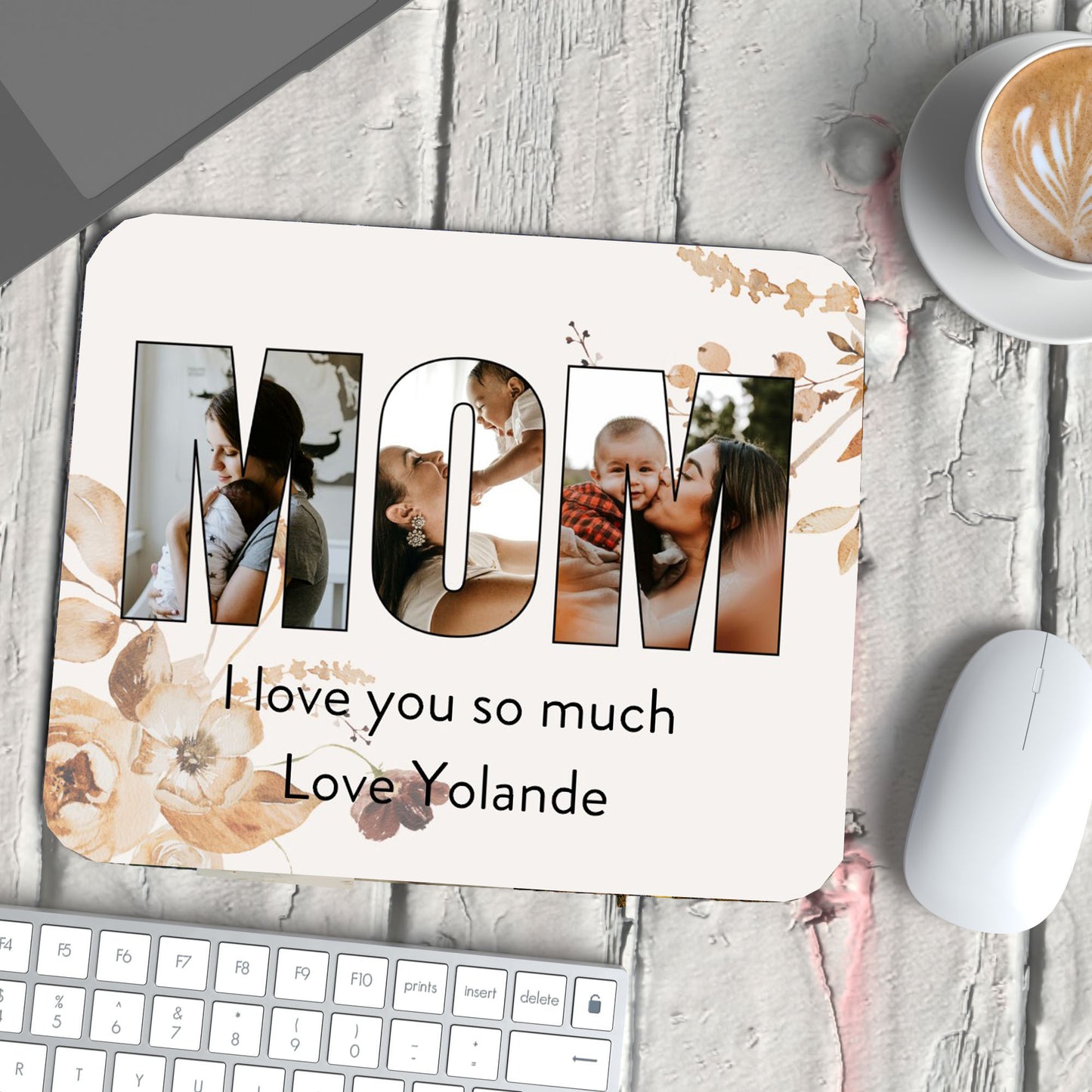 MOM Photo Collage on  Acrylic, Mouse pad, Slate, Mug or Magnet
