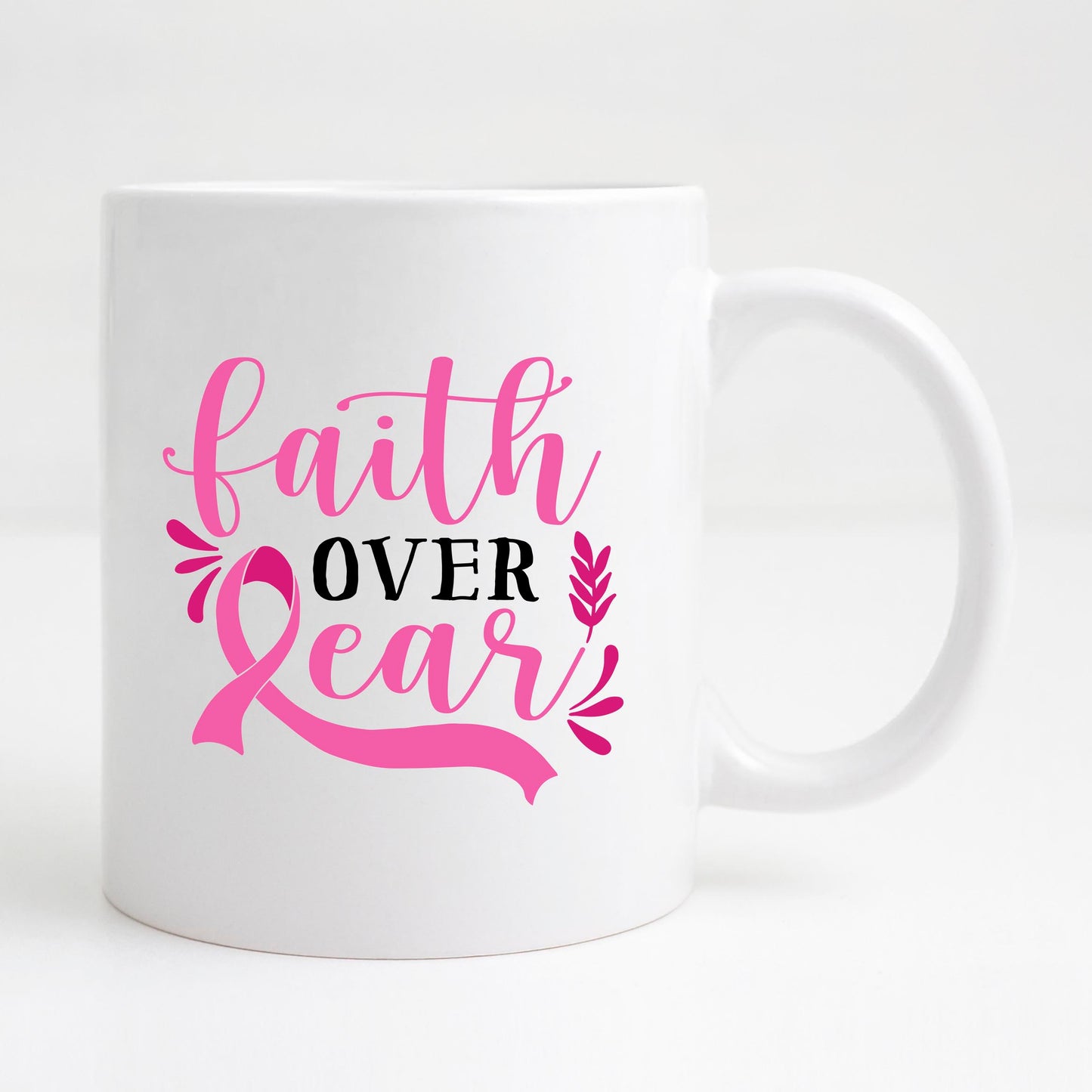 Faith over Fear - Coffee Mug