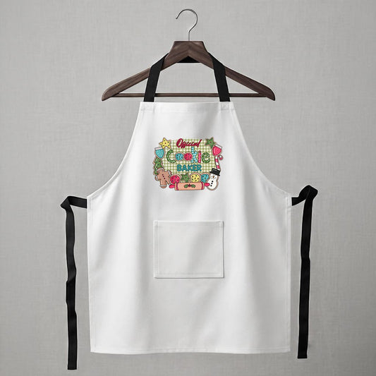 Personalised Apron - Official Cookie Baker (White)