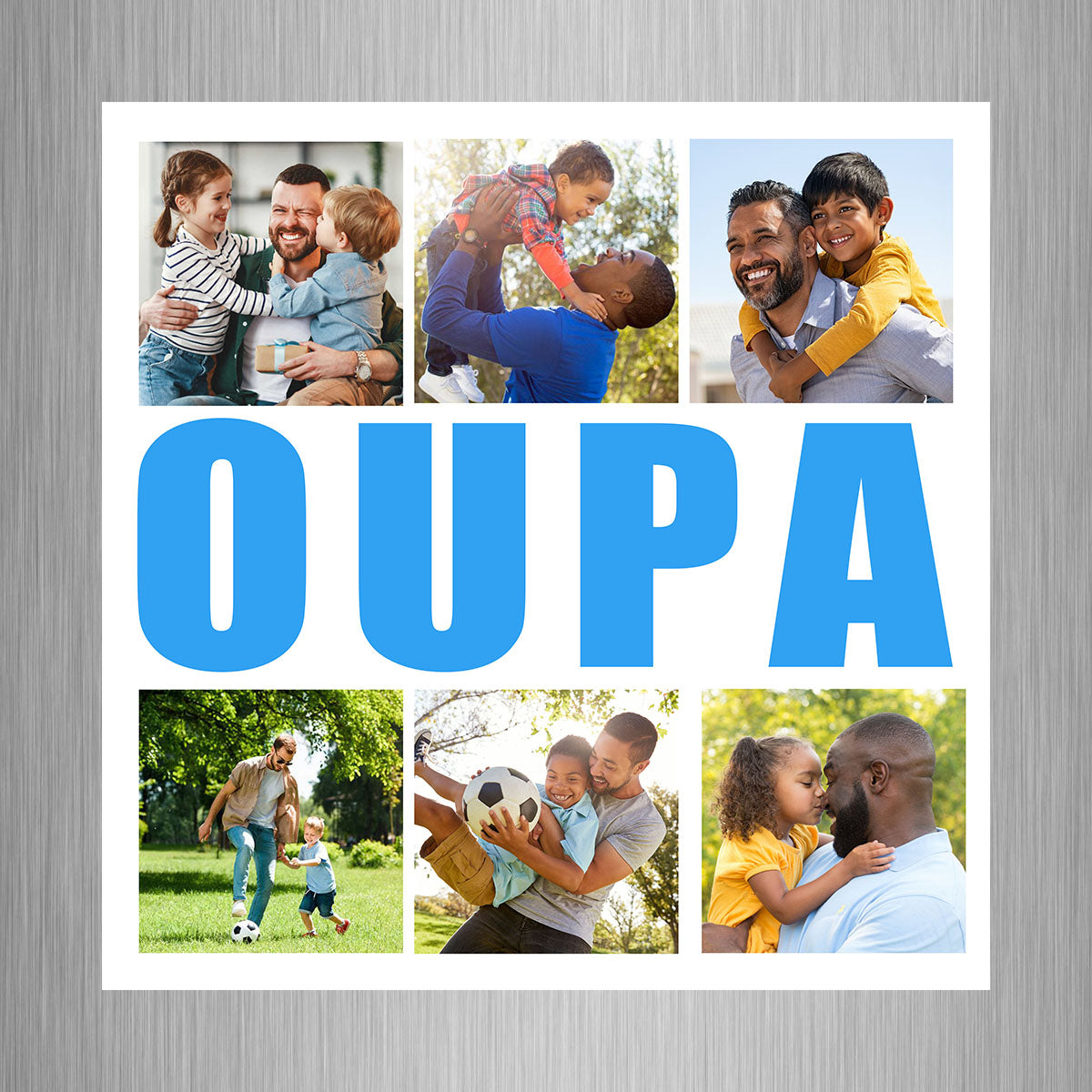 Oupa Photo Fridge Magnet (Pack of 2)