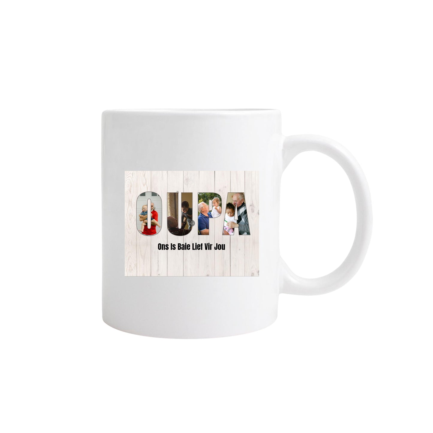 OUPA Photo Collage on Acrylic, Slate, Mug or Magnet (4 Photos)