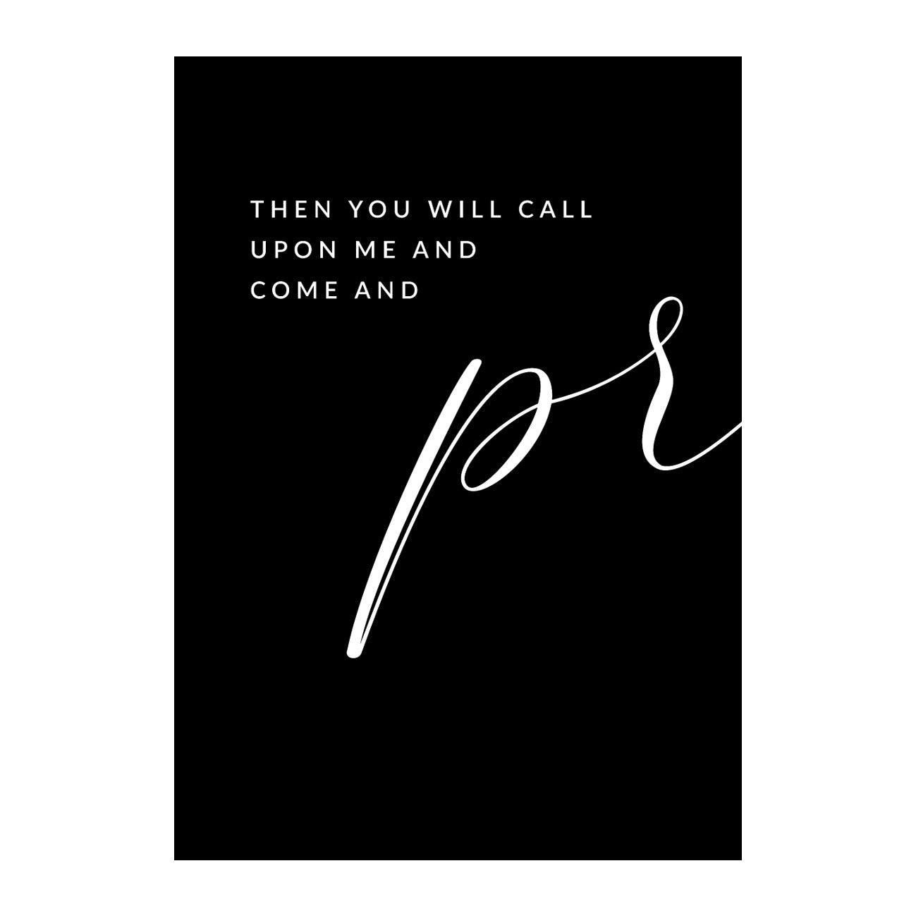 2 Piece Combo | Pray (Jeremiah 29:12)