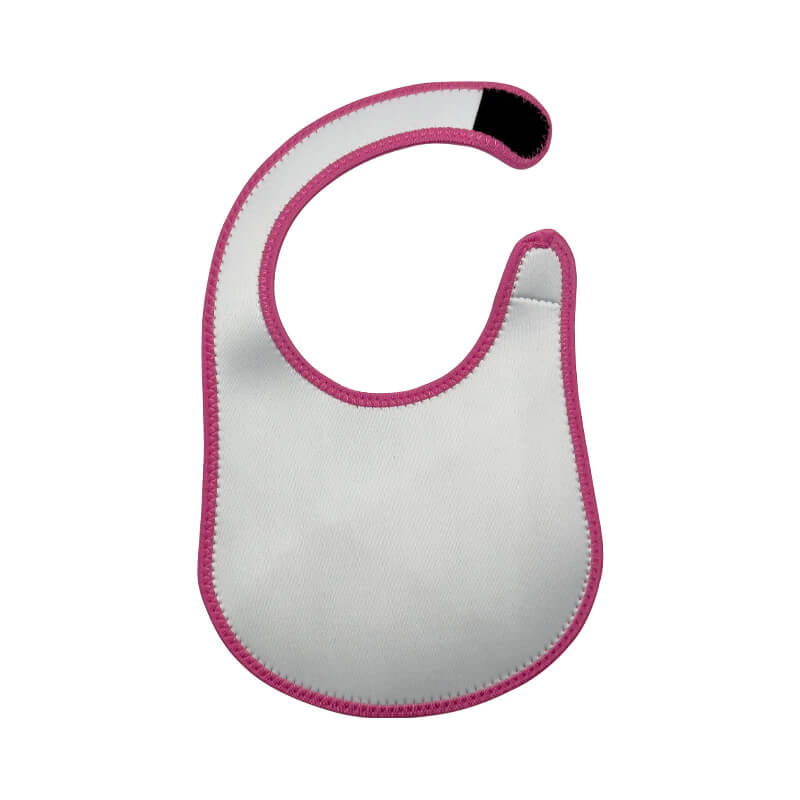 Personalised Neoprene Kids Bib – Pink or Blue
