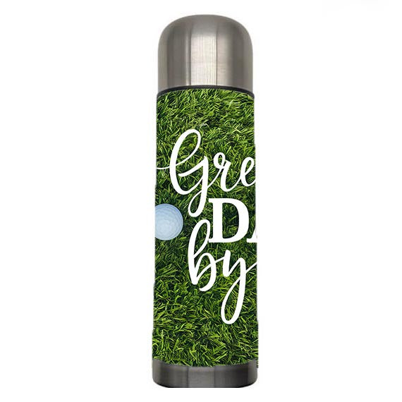Dad - Greatest Dad By Par Design on Tumbler, Can, Flask, or Water bottle