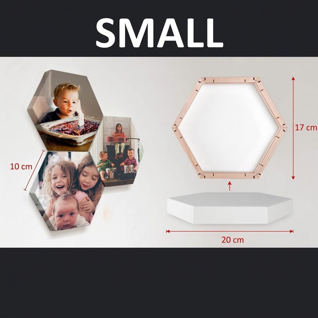 Hexagonal Canvas Prints - 18 Piece